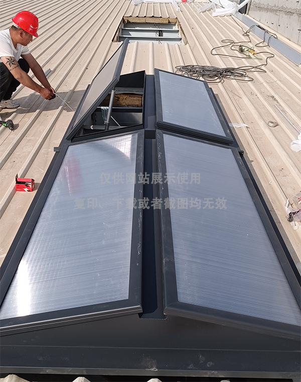 兰州王老吉生产车间迭部排烟天窗