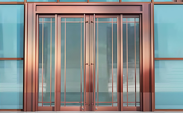 迭部玻璃地弹门