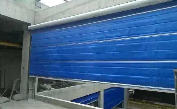 大型物流园区完成迭部防火门整体安装工程