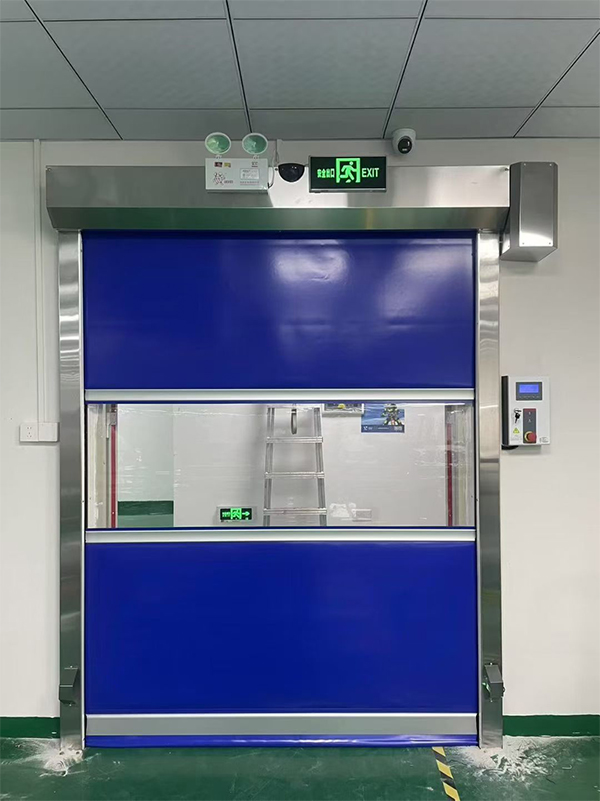 迭部快速迭部卷帘门在冷链物流仓储区的应用实践